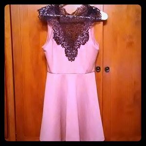 Size L A'Gaci Pink and Black dress